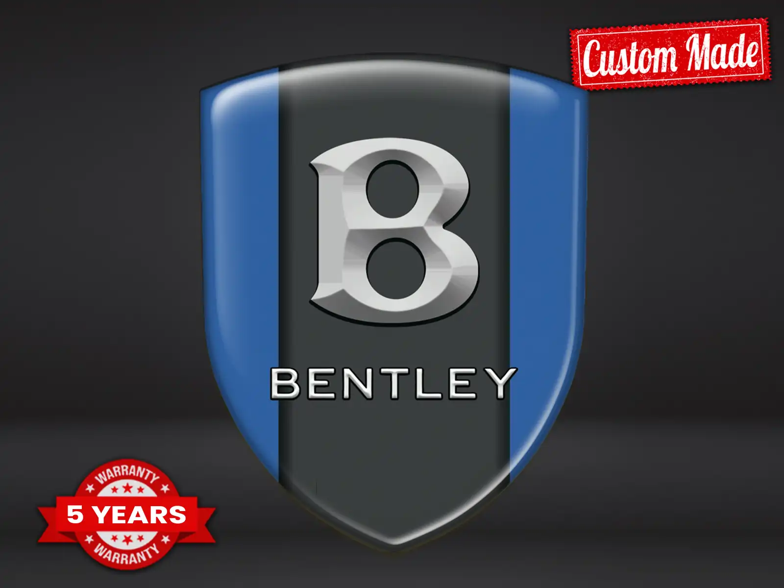 Bentley Logo en Sticker Pro Max Résistants Disposition Chic